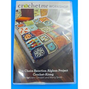 Crochet Me Workshop DVD Chain Reaction Afghan Project 2011 Interweave Patterns